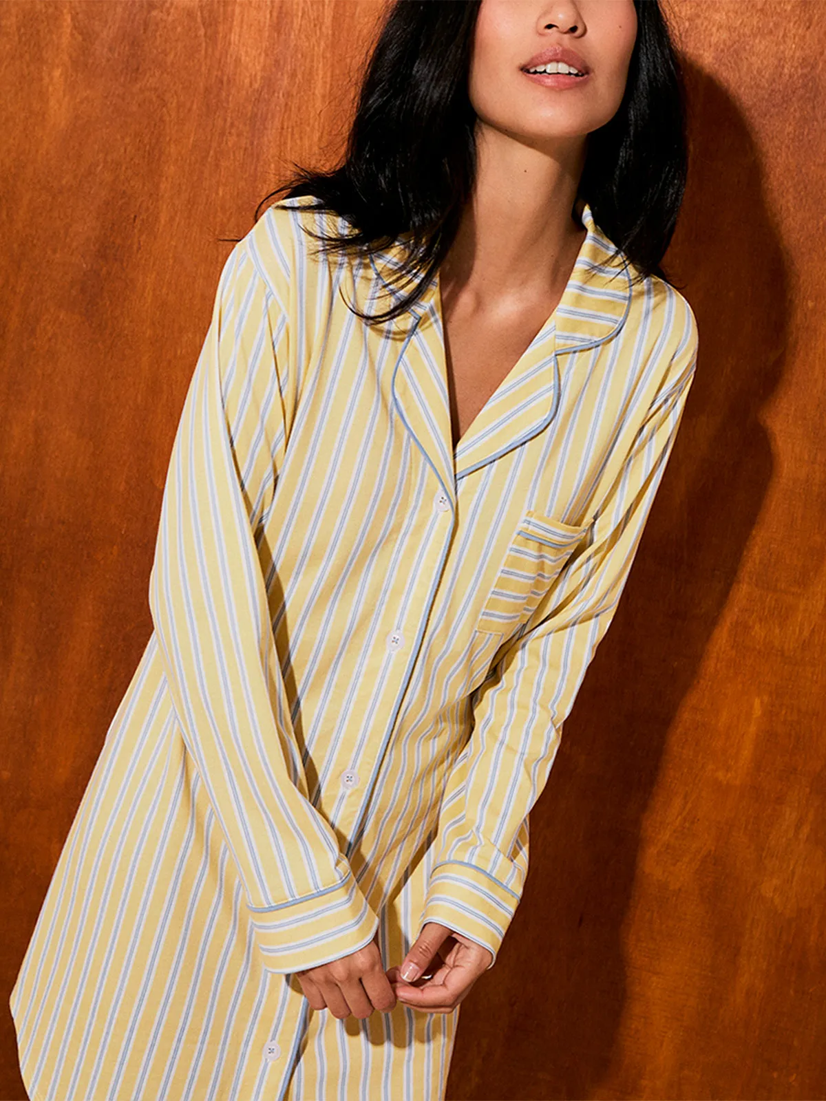 CAMISOLA MUJER IN BLOOM BOYFRIEND HONEY STRIPE - 3