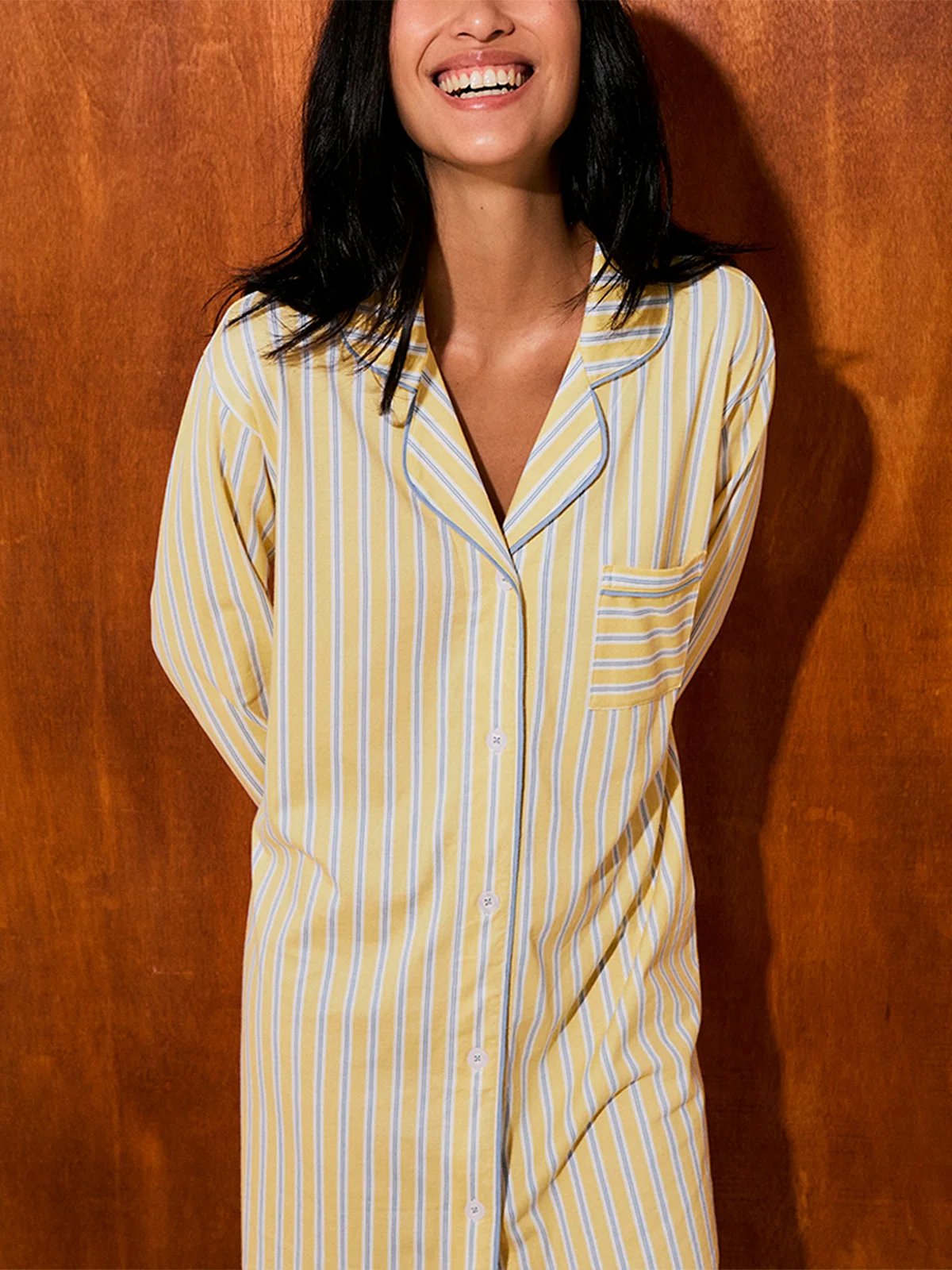 CAMISOLA MUJER IN BLOOM BOYFRIEND HONEY STRIPE - 2