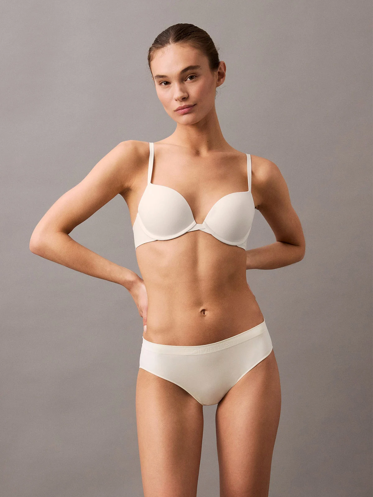 CALZÓN MUJER CALVIN KLEIN BLANCO BIKINI - 1