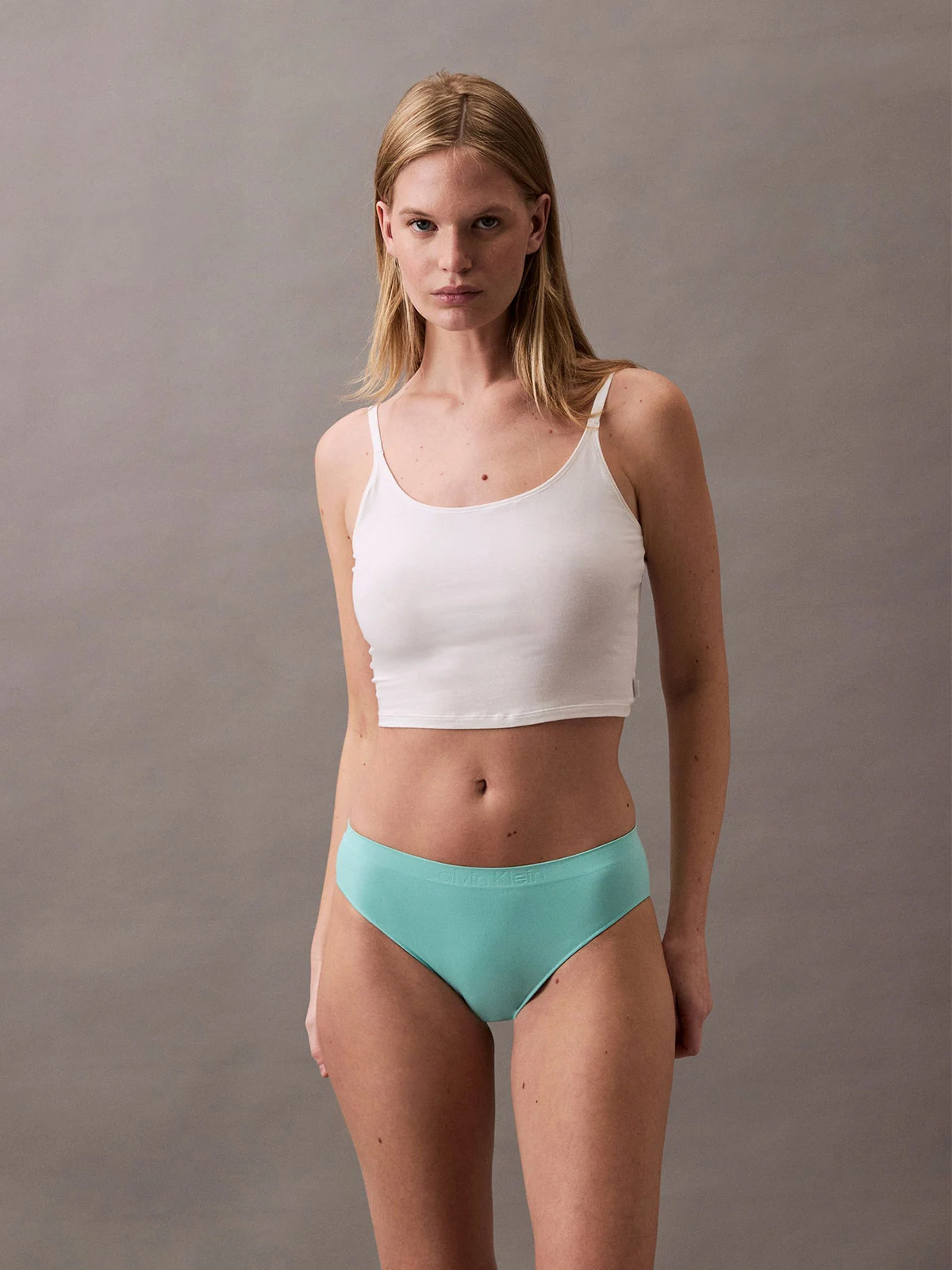 CALZÓN MUJER CALVIN KLEIN CELESTE BIKINI - 1