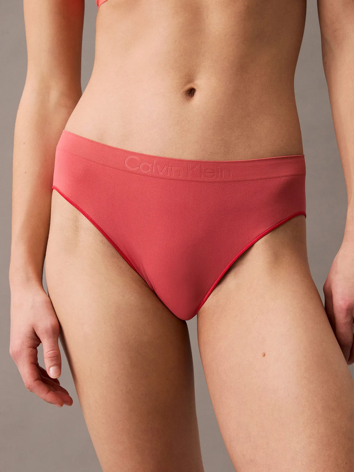 CALZÓN MUJER CALVIN KLEIN CORAL BIKINI - 5