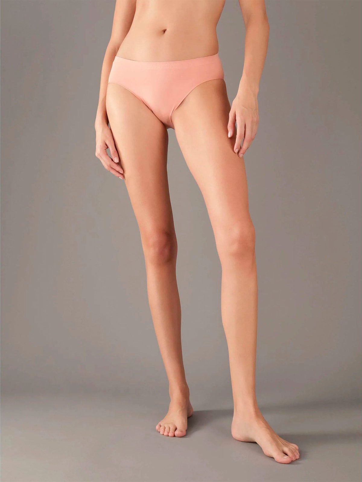 CALZÓN MUJER CALVIN KLEIN SALMÓN BIKINI - 1