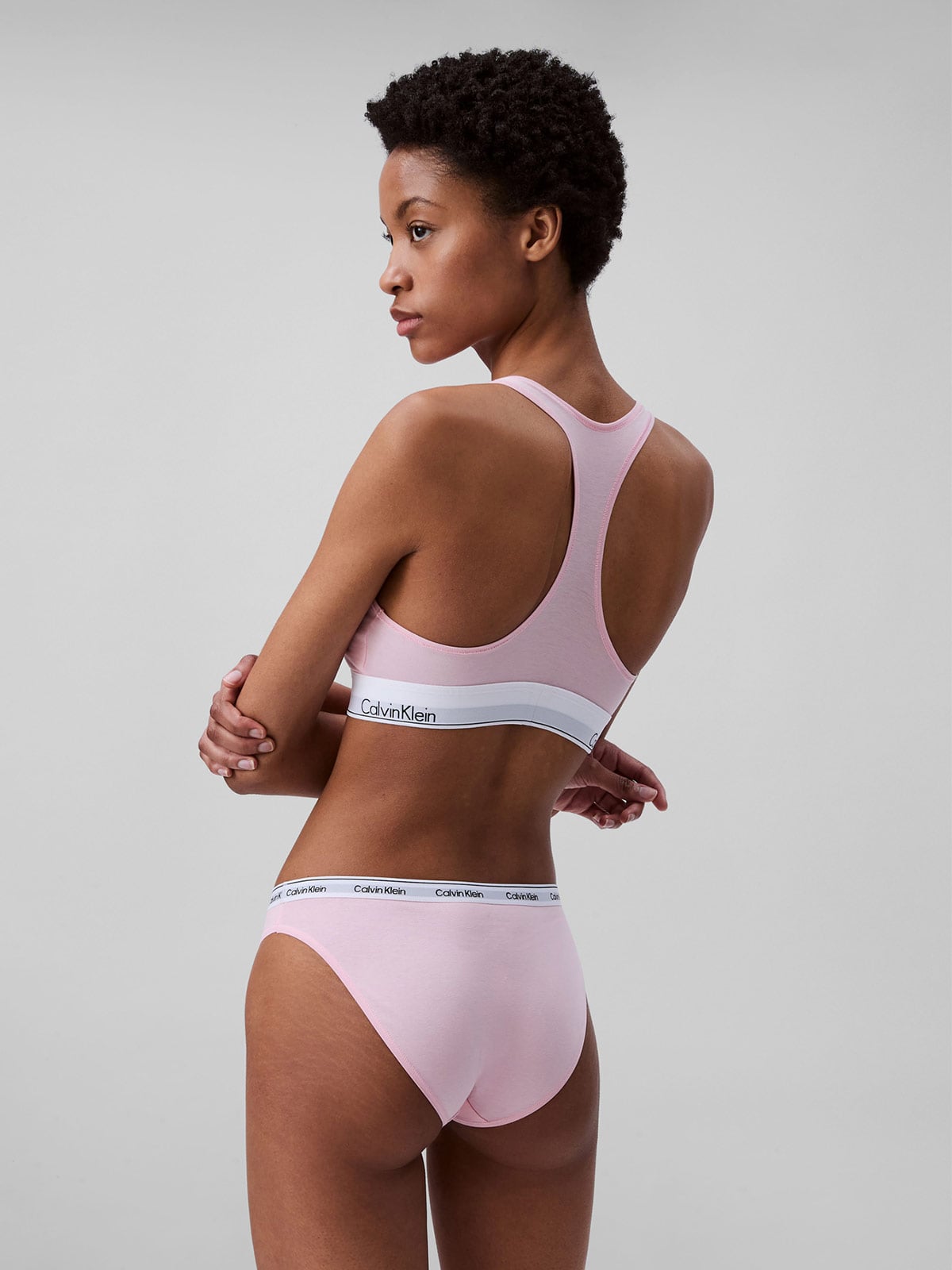 CALZÓN MUJER CALVIN KLEIN ROSADO BIKINI - 2