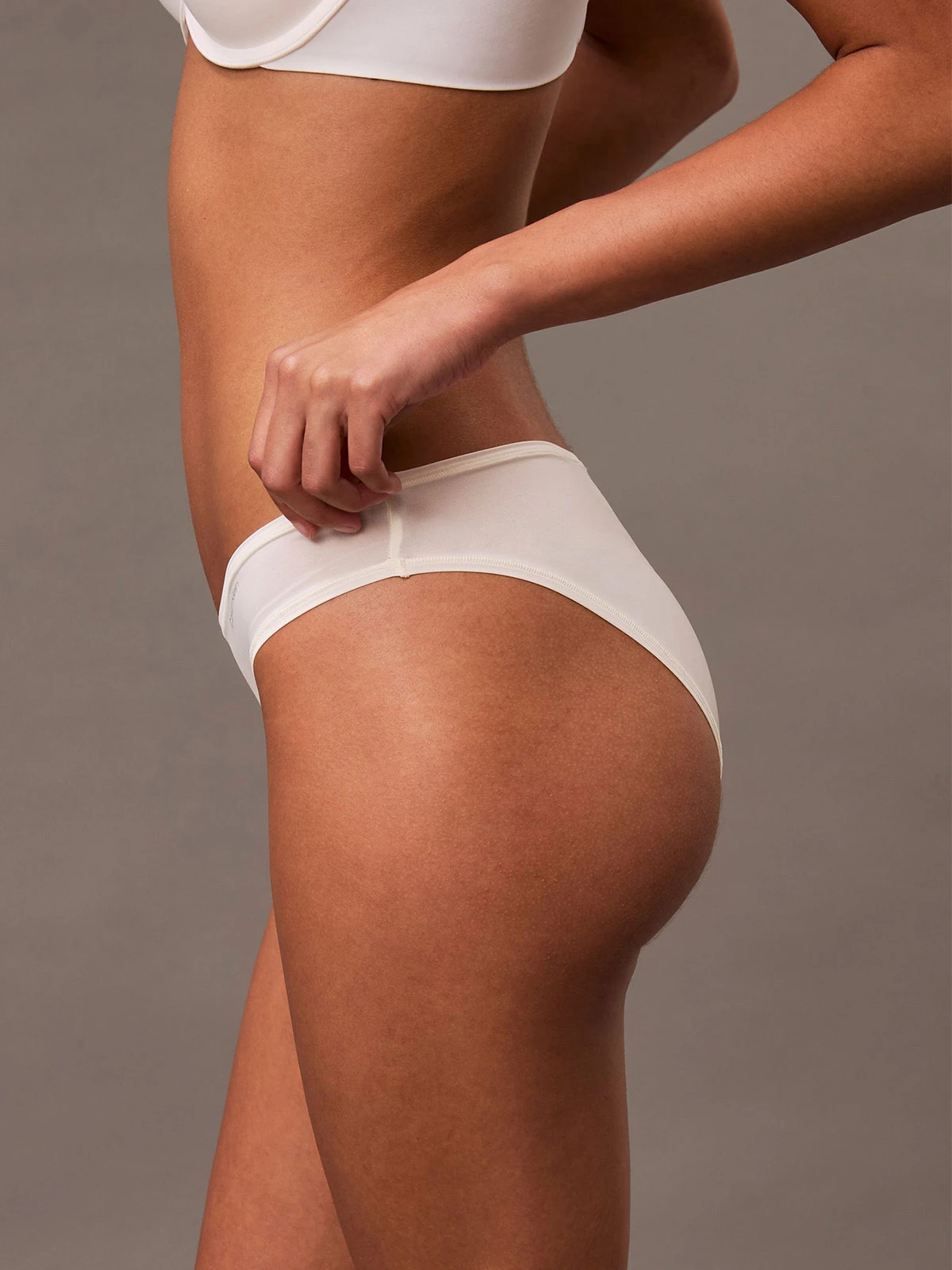 CALZÓN MUJER CALVIN KLEIN BLANCO BIKINI - 5