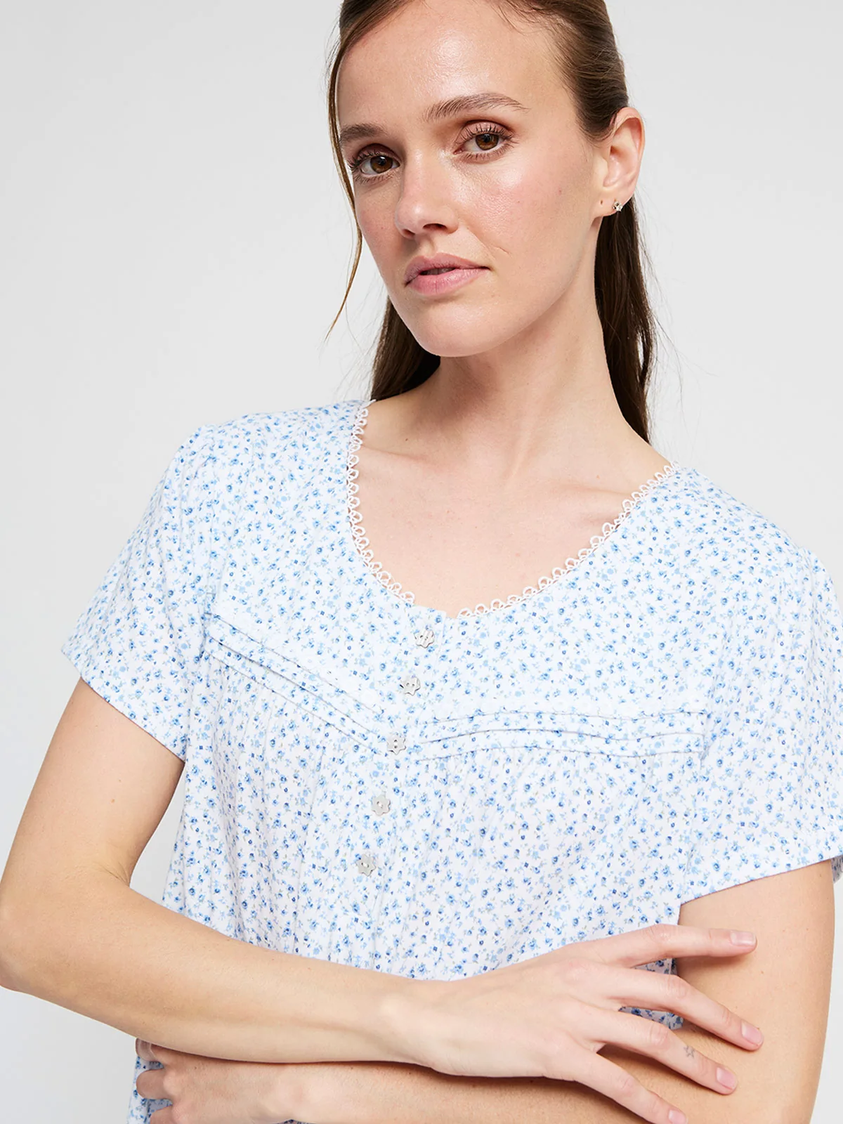 CAMISA MUJER AZIZ PRINT - 4