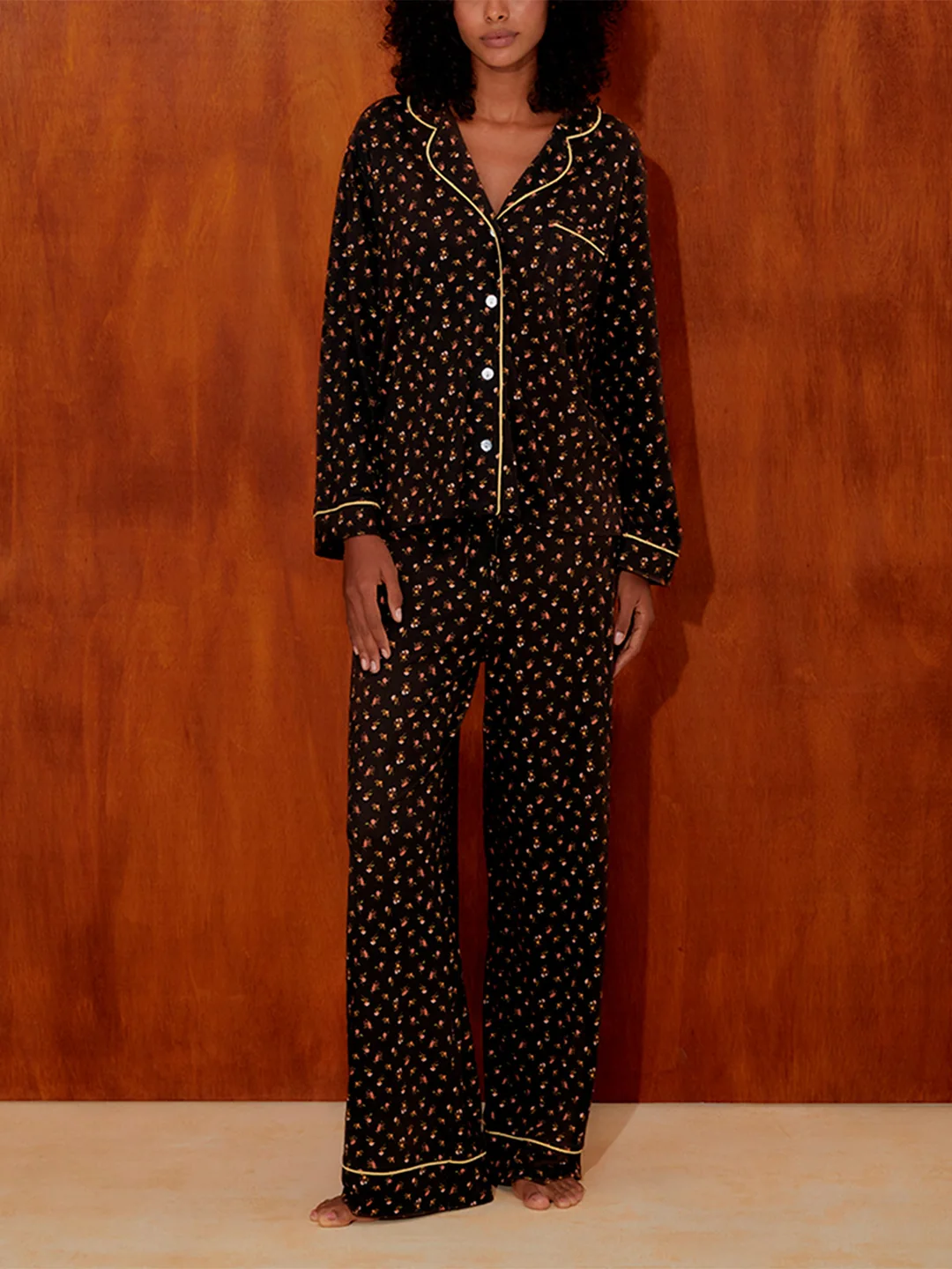 PIJAMA LARGO MUJER IN BLOOM BOYFRIEND - 1
