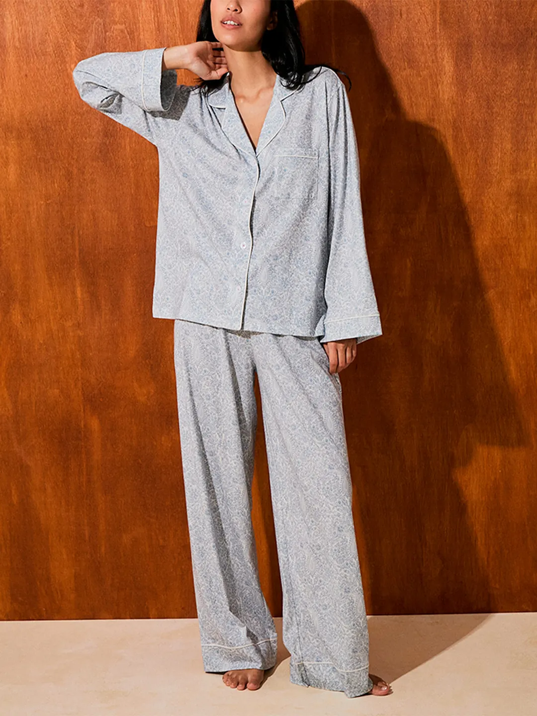PIJAMA ALGODÓN MUJER IN BLOOM BOYFRIEND - 3