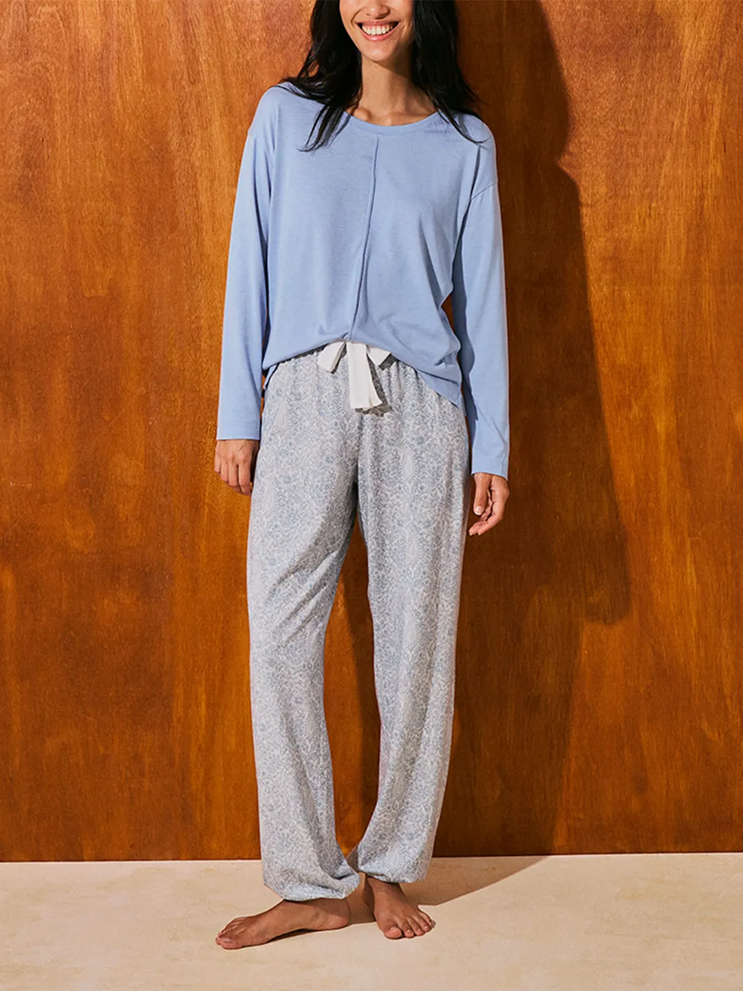 PANTALÓN PIJAMA ALGODÓN MUJER IN BLOOM - 2