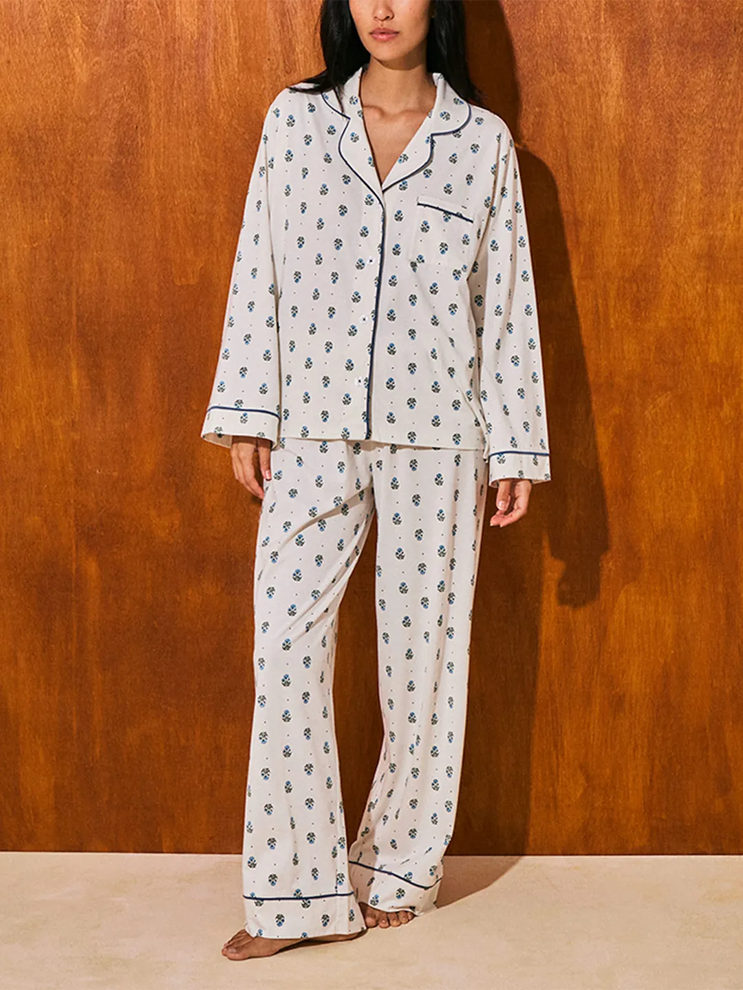 PIJAMA ALGODÓN MUJER IN BLOOM PETITE - 1