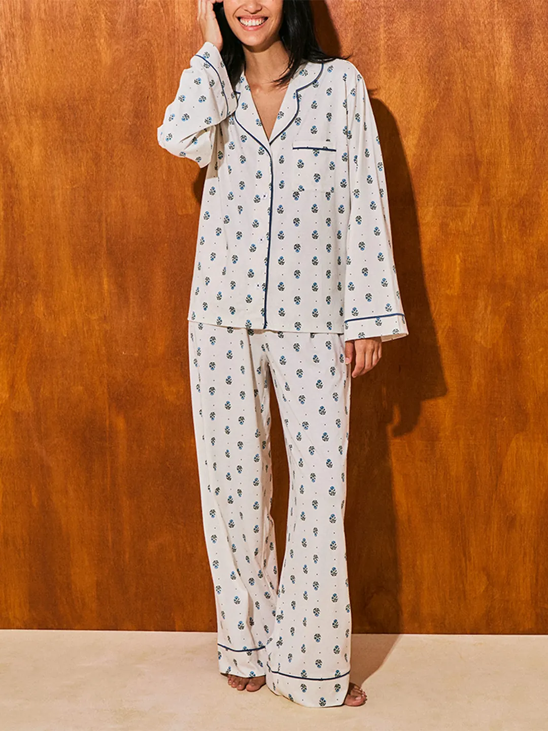 PIJAMA ALGODÓN MUJER IN BLOOM PETITE - 3
