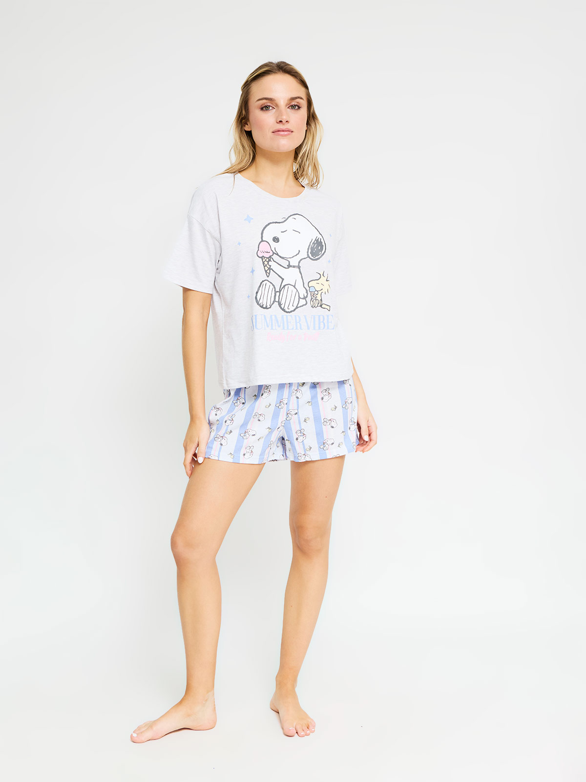 PIJAMA MUJER INDEX SNOOPY - 2