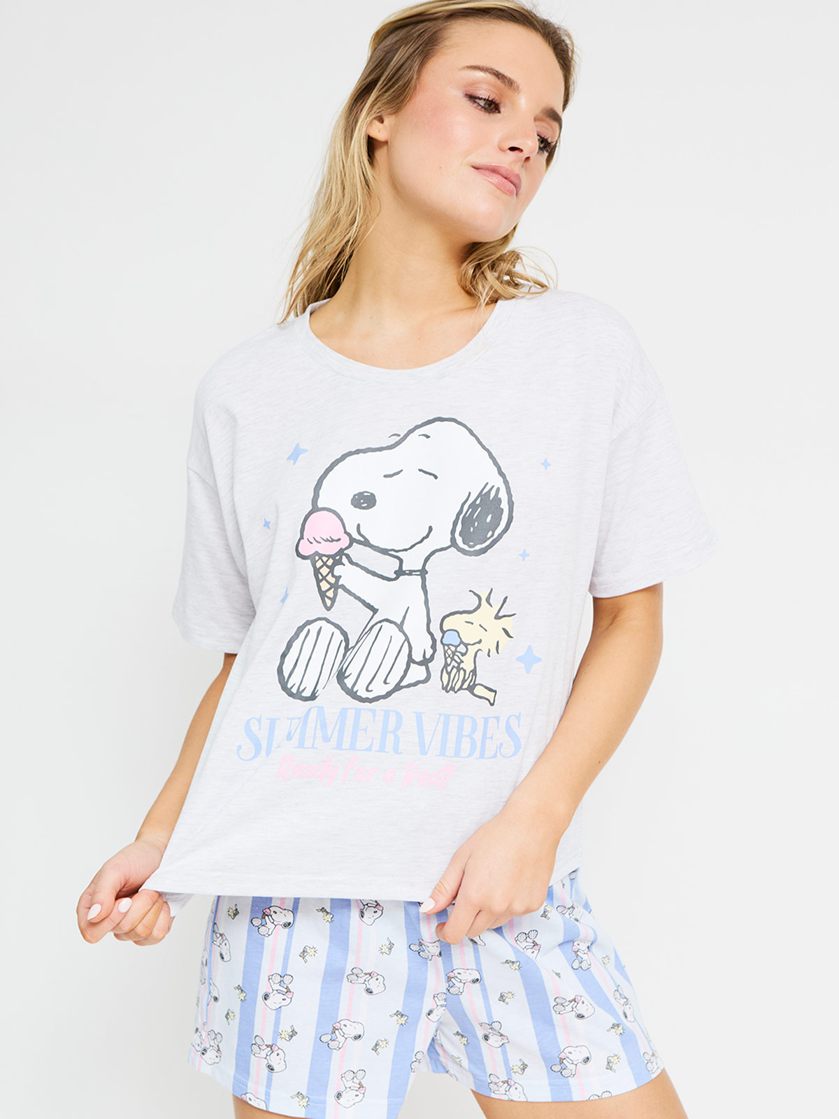 PIJAMA MUJER INDEX SNOOPY - 4