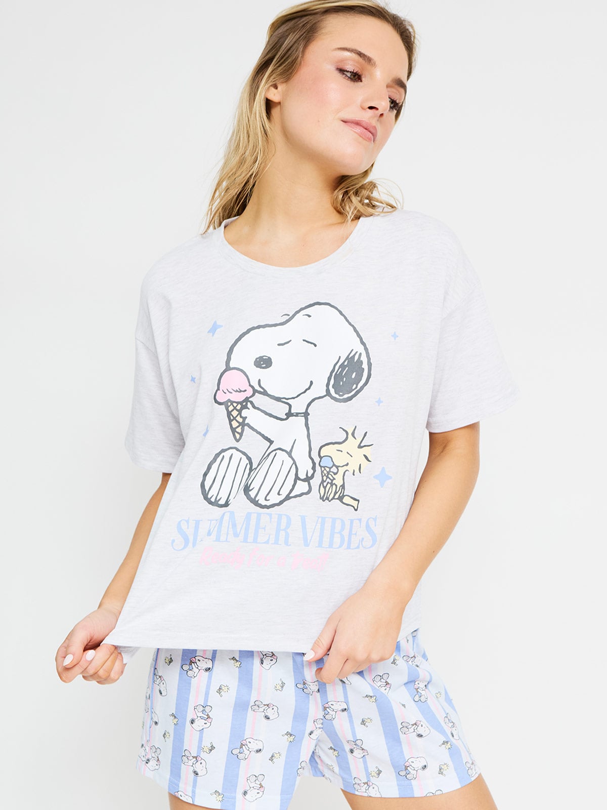 PIJAMA MUJER INDEX SNOOPY - 4