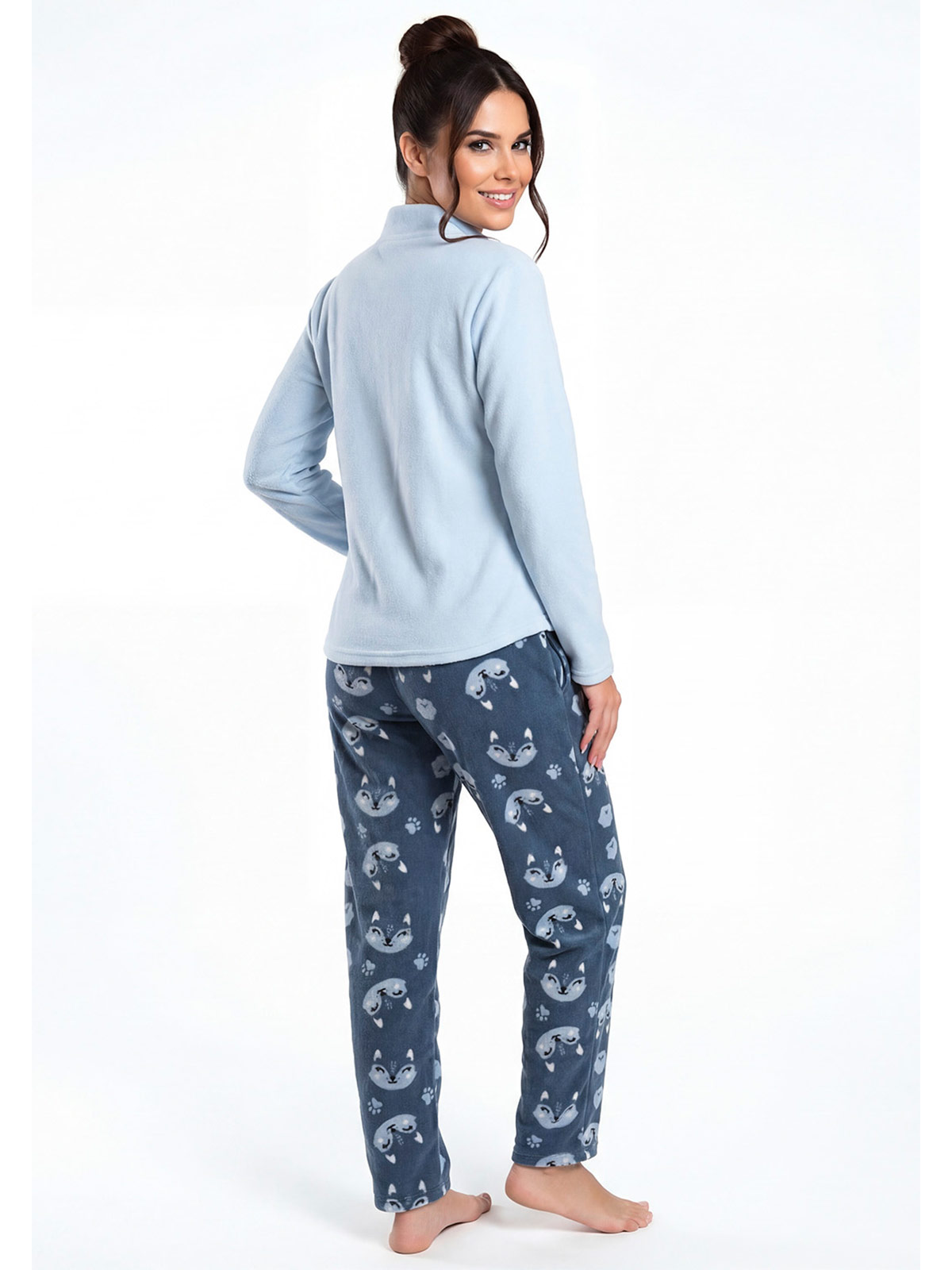 PIJAMA MUJER KAYSER AZUL - 2