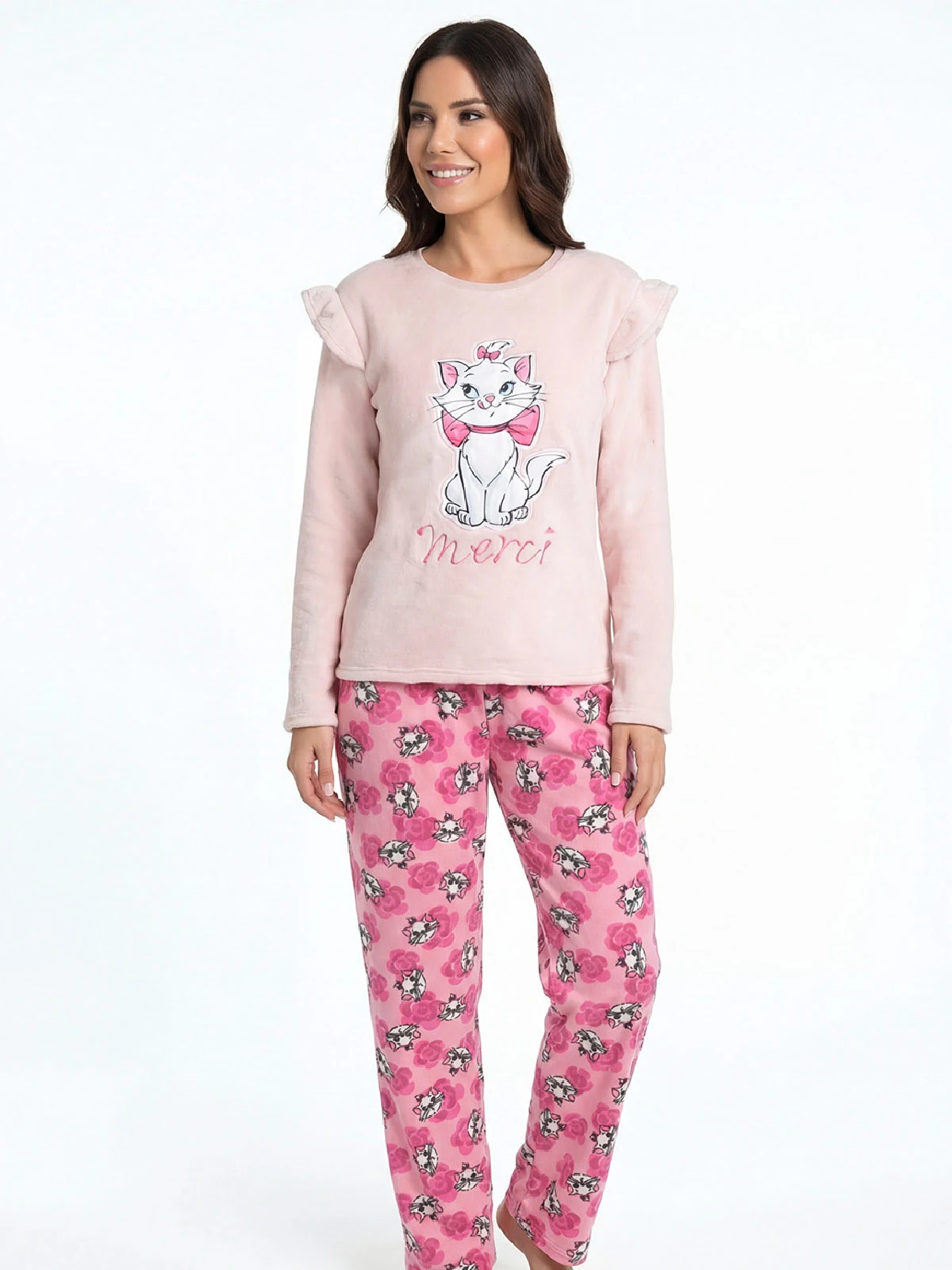 PIJAMA MUJER KAYSER ROSADO - 1