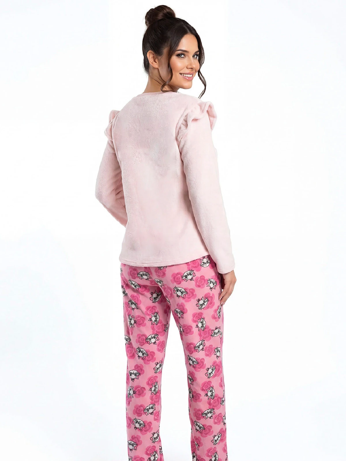 PIJAMA MUJER KAYSER ROSADO - 2