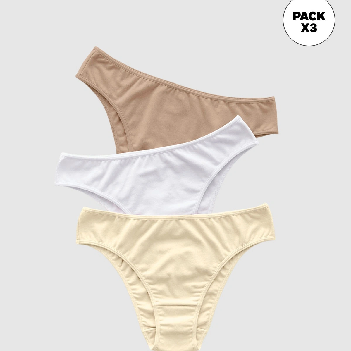 PACK X 3 TANGAS ULTRACÓMODAS - 1