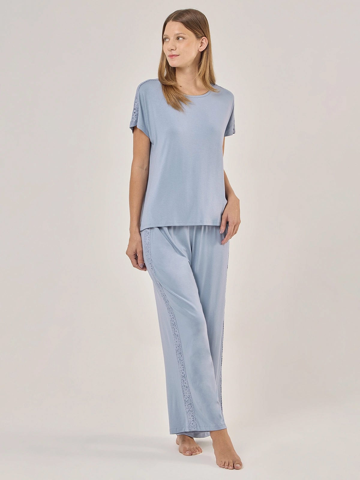 PIJAMA MANGA CORTA MUJER MARQUIS CHARM - 1