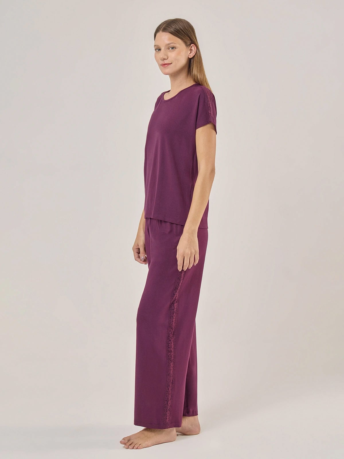 PIJAMA MANGA CORTA MUJER MARQUIS CHARM - 2