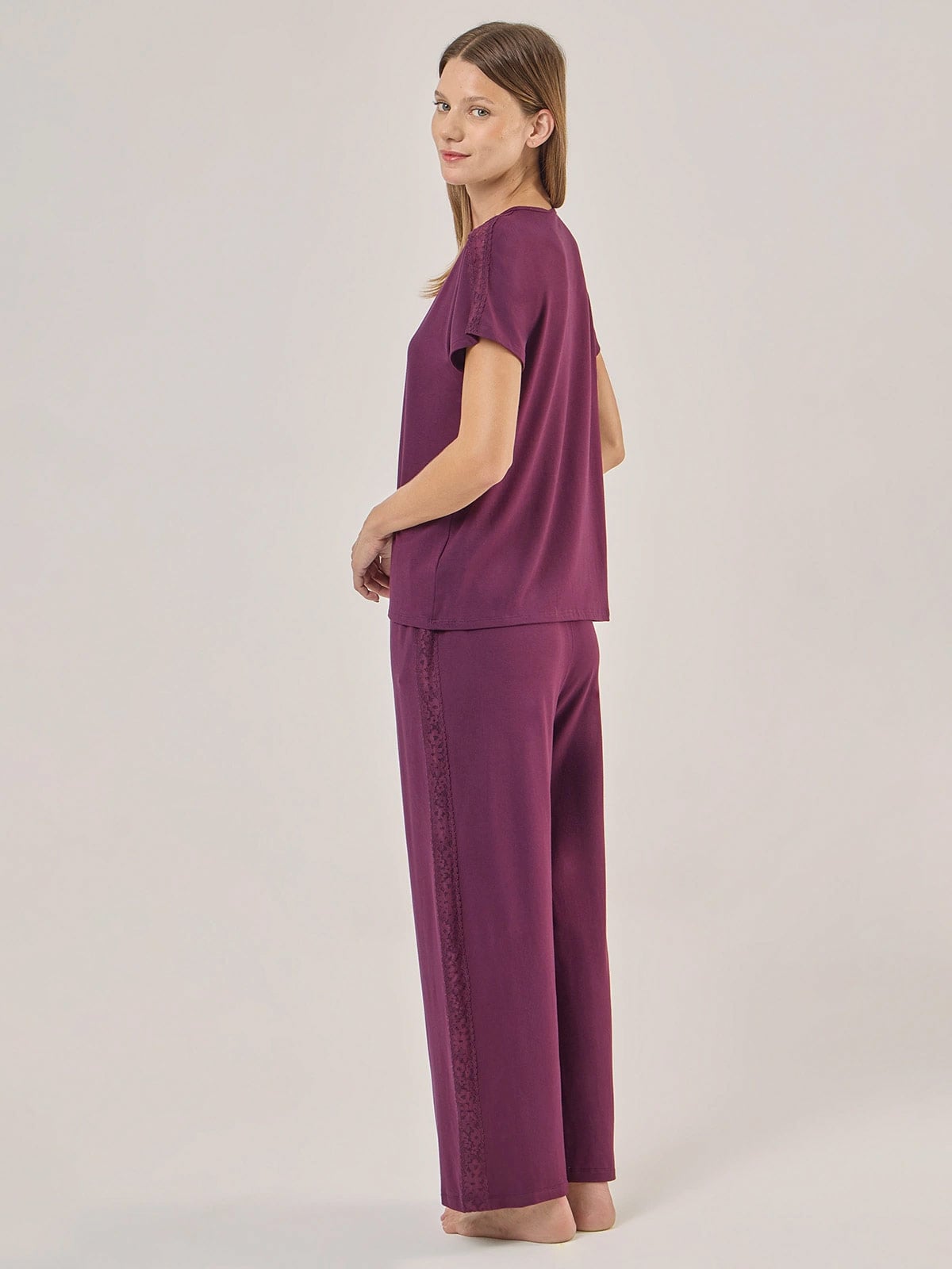 PIJAMA MANGA CORTA MUJER MARQUIS CHARM - 3