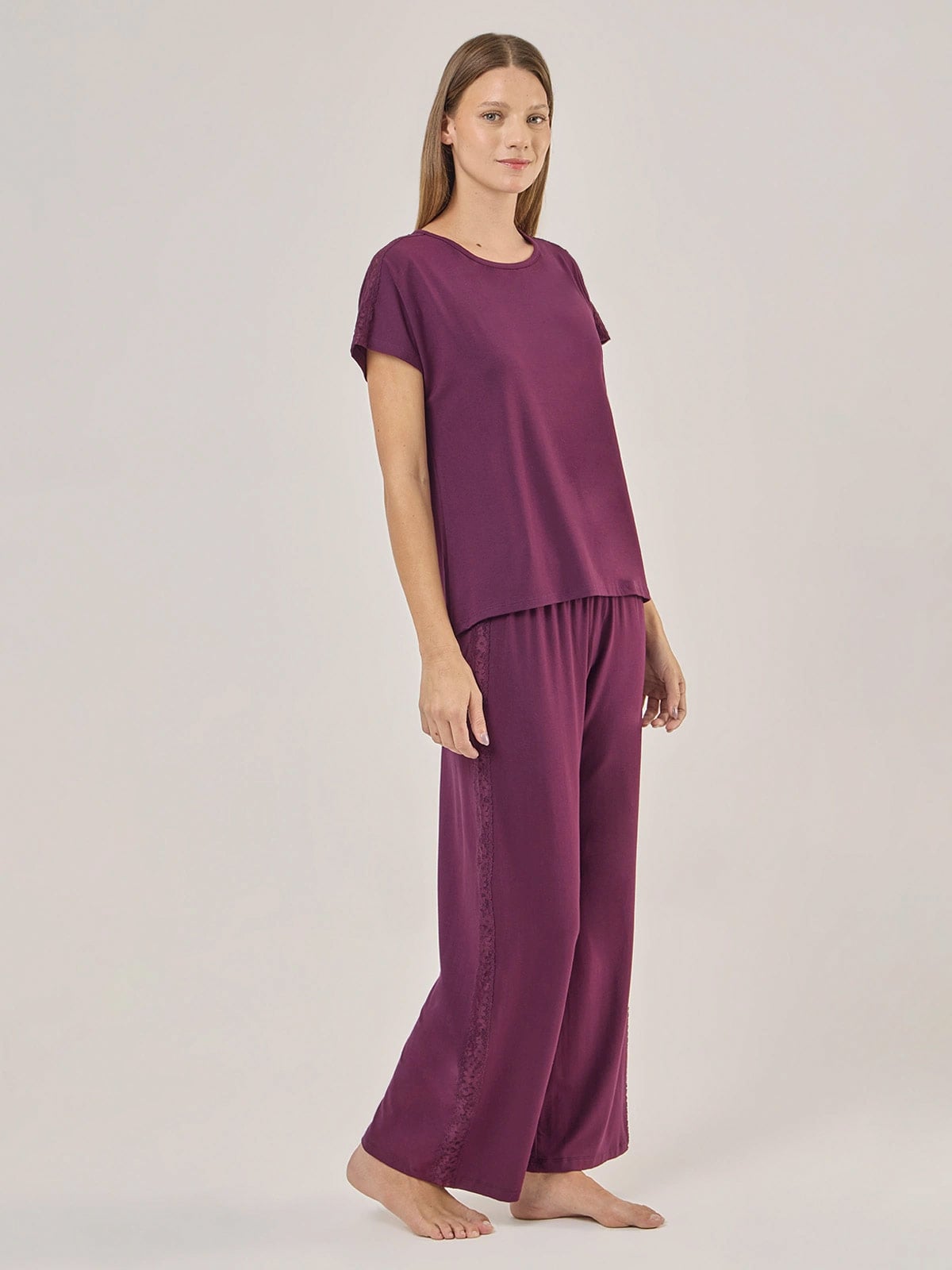 PIJAMA MANGA CORTA MUJER MARQUIS CHARM - 4