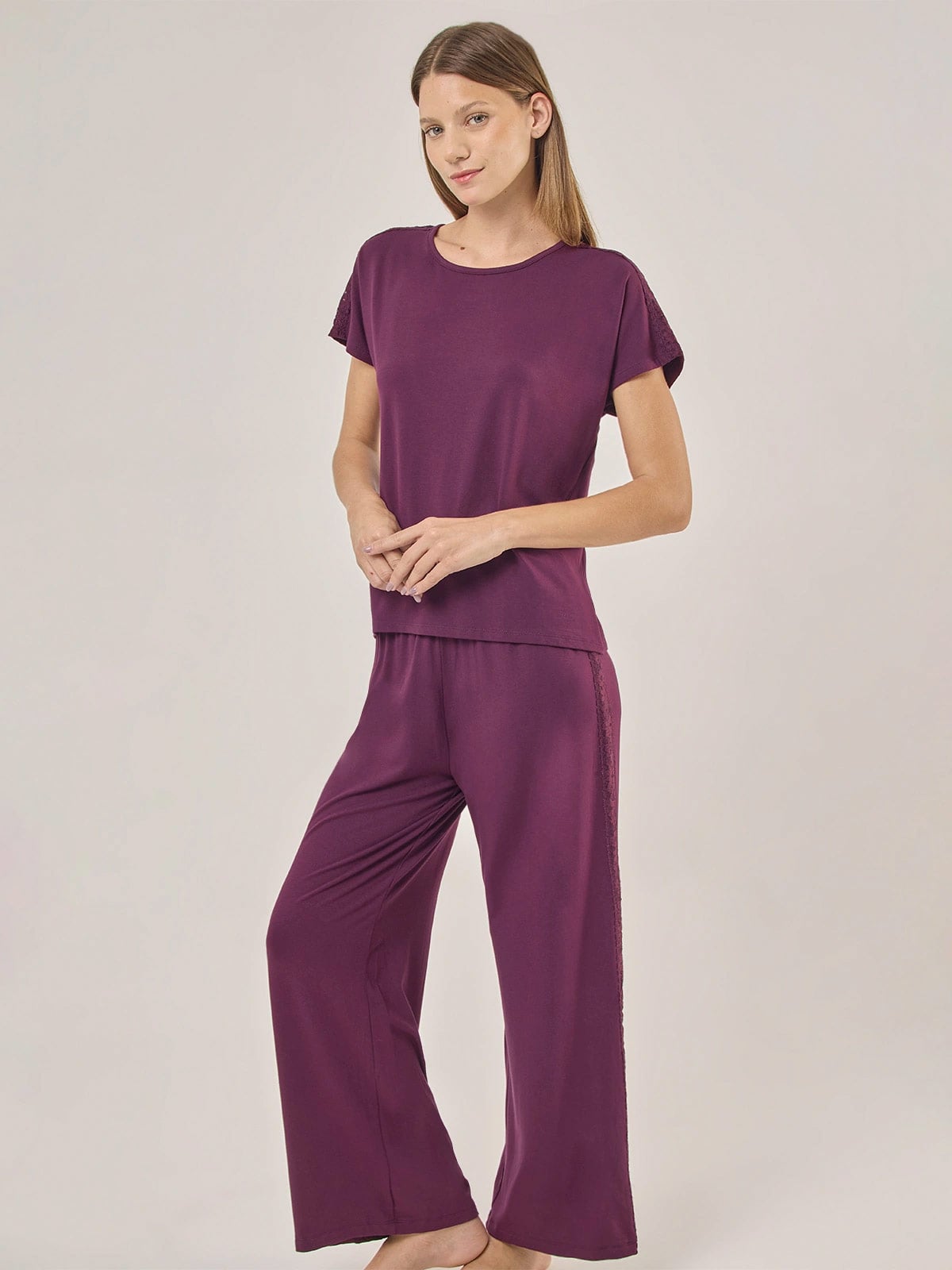 PIJAMA MANGA CORTA MUJER MARQUIS CHARM - 5
