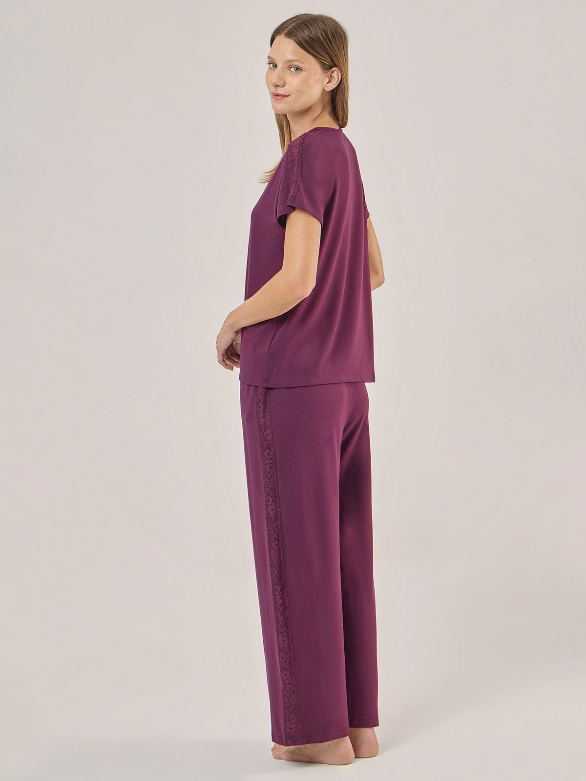 PIJAMA MANGA CORTA MUJER MARQUIS CHARM - 3
