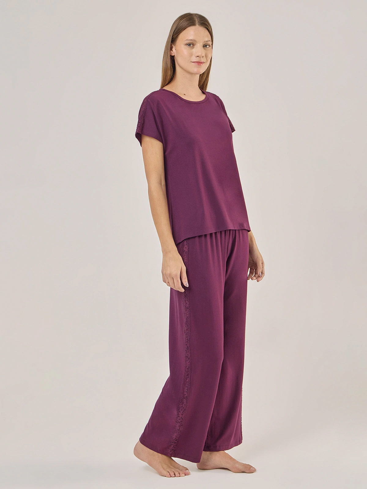 PIJAMA MANGA CORTA MUJER MARQUIS CHARM - 4