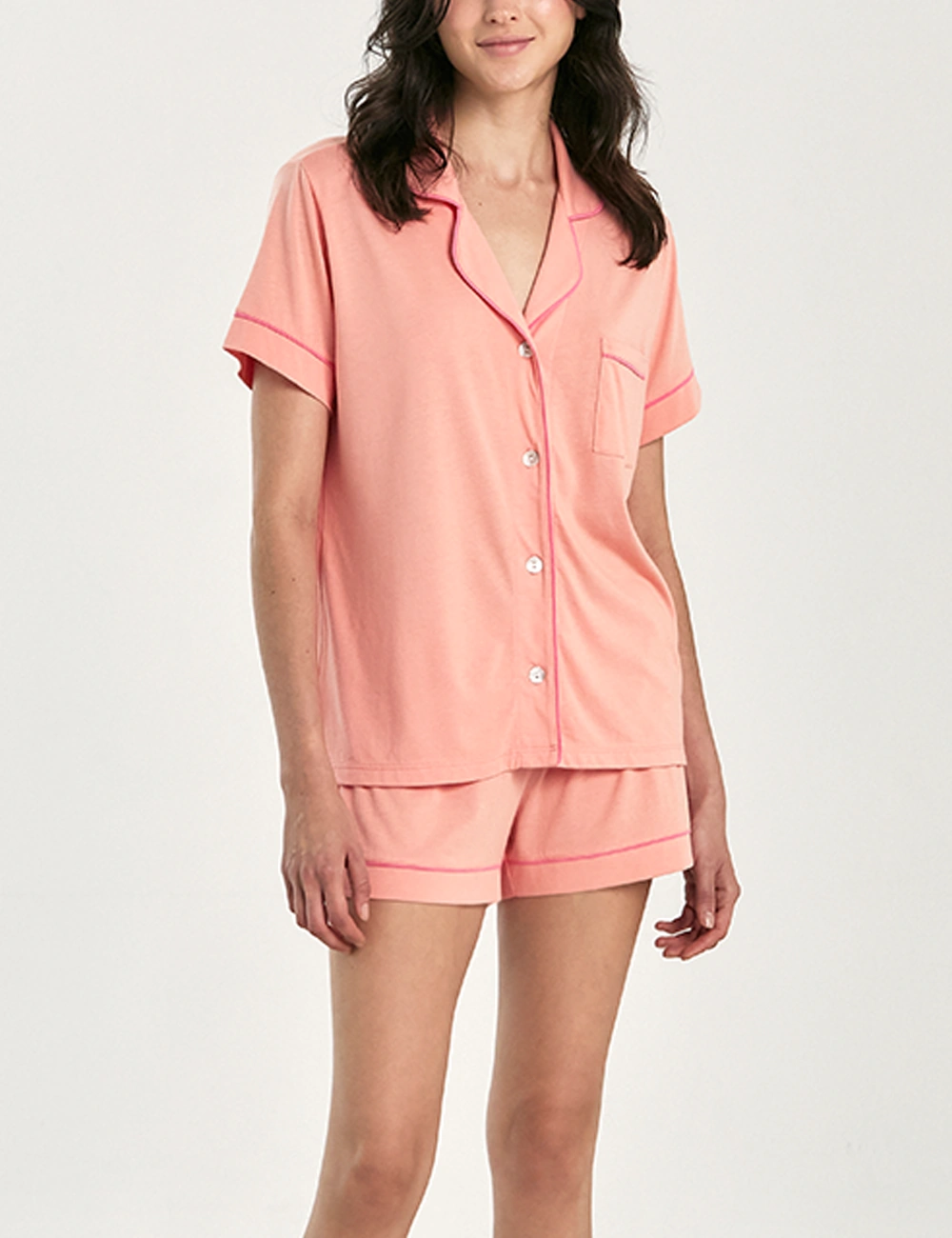 PIJAMA MANGA CORTA MUJER IN BLOOM BOYFRIEND REEF - 1