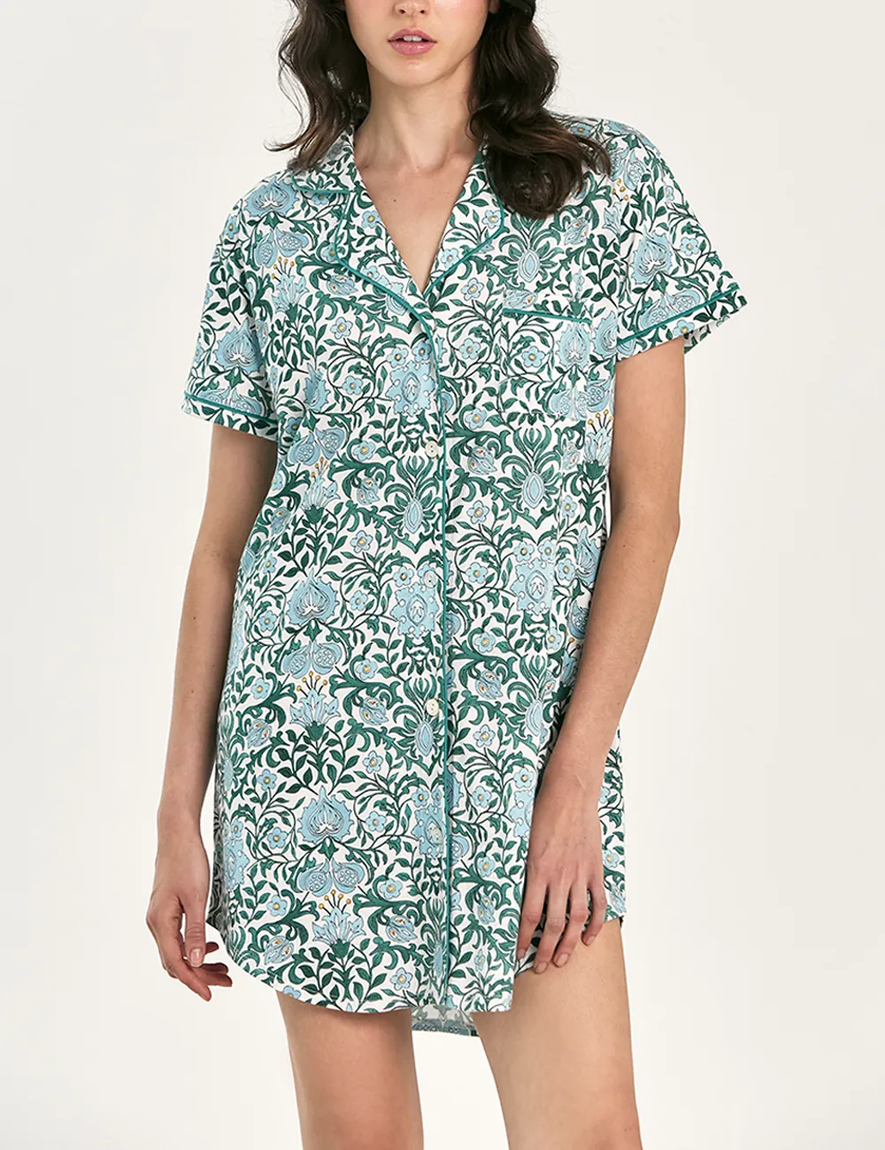 CAMISOLA MANGA CORTA MUJER IN BLOOM BOYFRIEND - 2