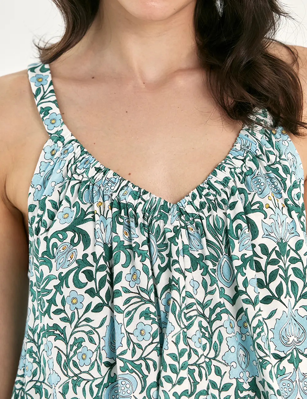 PIJAMA TOP SIN MANGAS MUJER IN BLOOM KAIA - 2