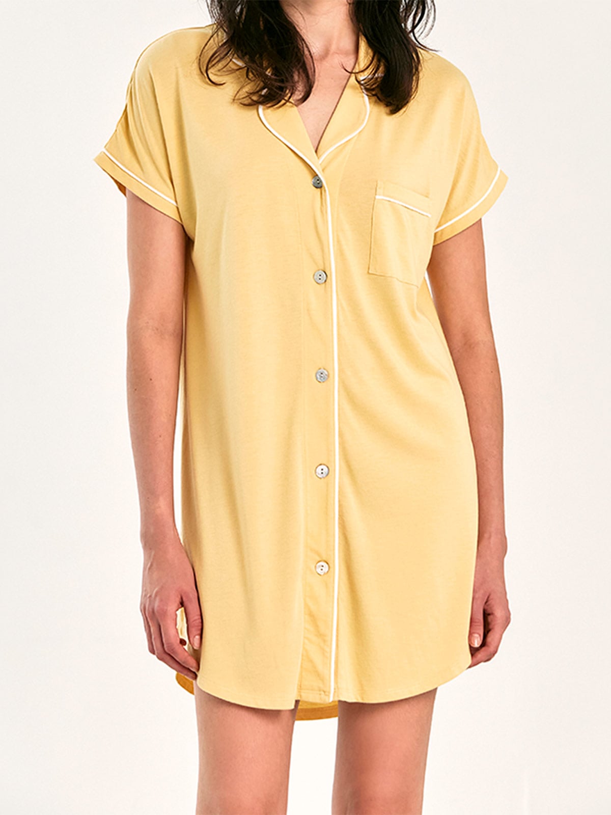 CAMISOLA MANGA CORTA ALGODÓN MUJER IN BLOOM - 4