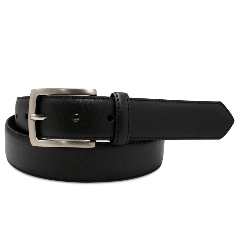 CORREA CUERO TABU FORMAL FRANY CINTURÓN NEGRO - 1