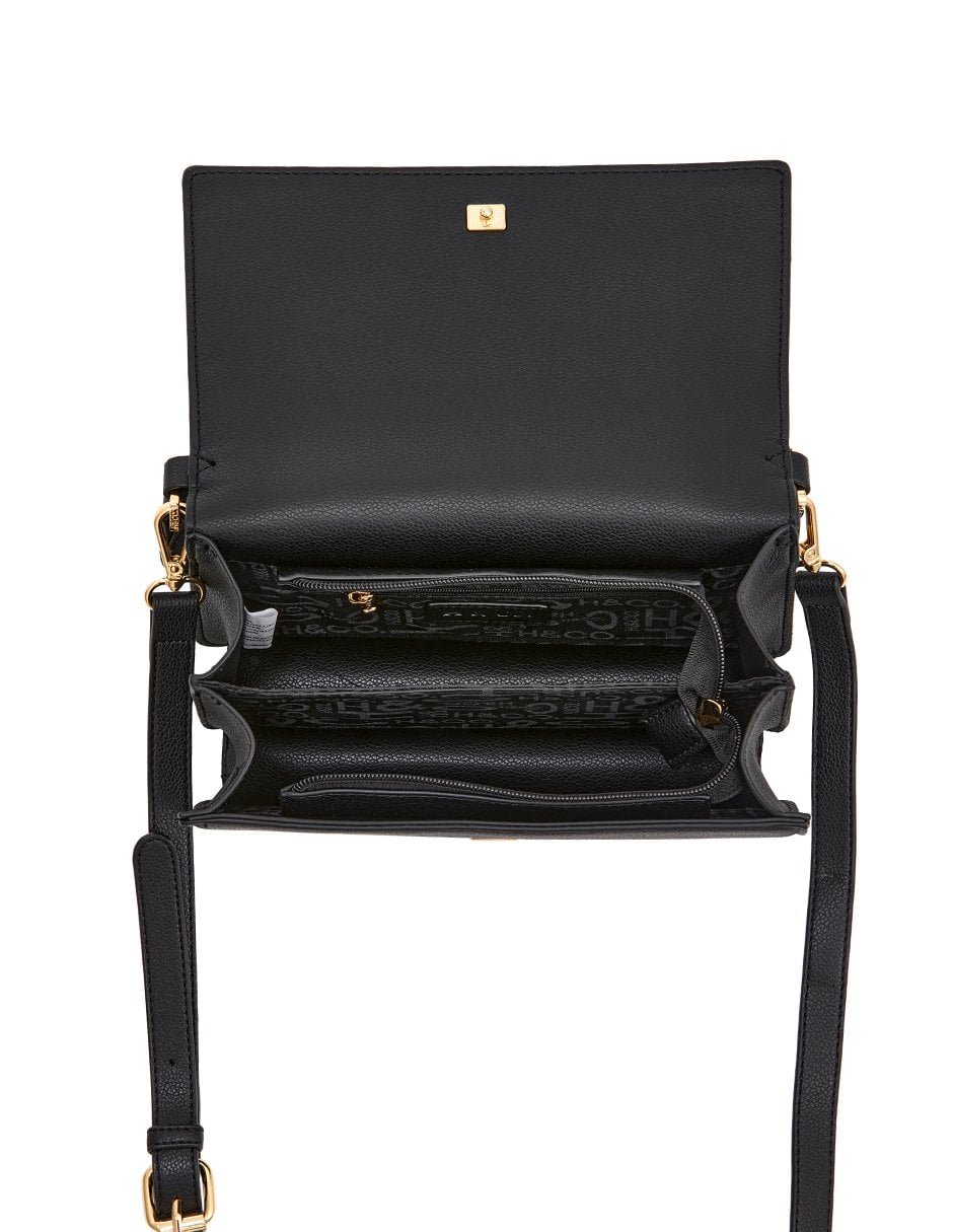 CARTERA PEQUEÑA H & CO. NEGRO - 4