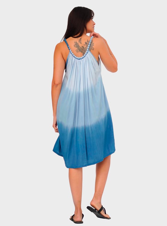 VESTIDO CORTO MUJER BAGUS AZUL XENIA - 4