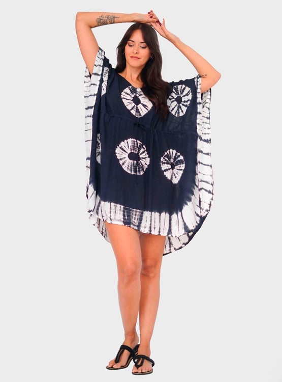 VESTIDO MUJER BAGUS NEGRO CAFTÁN IMENA - 1