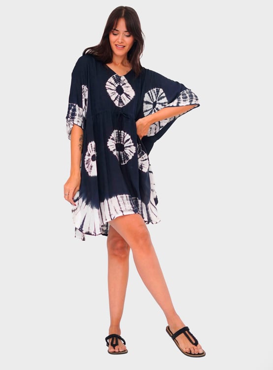 VESTIDO MUJER BAGUS NEGRO CAFTÁN IMENA - 2