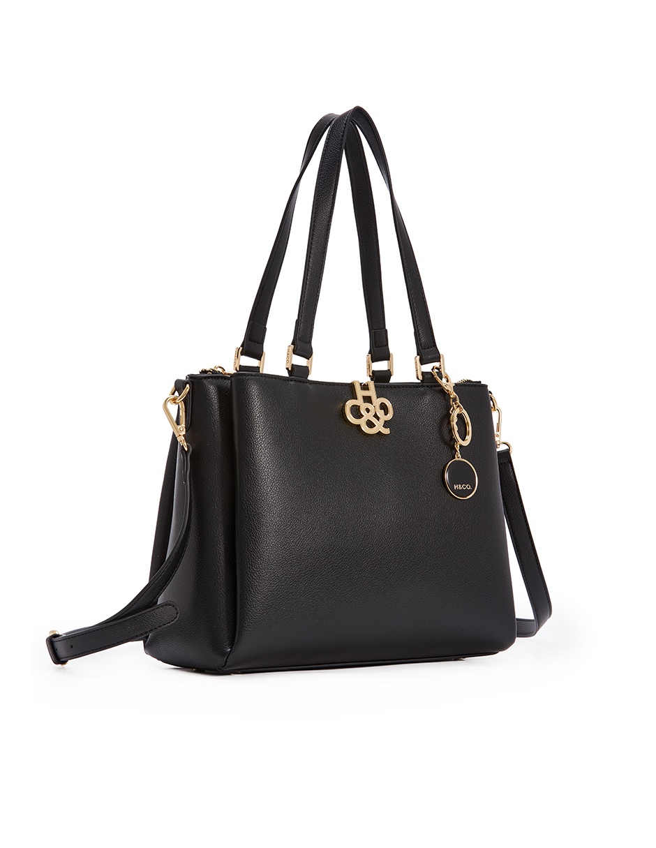 CARTERA SATCHEL H&CO. 7263 NEGRO T/U - 2
