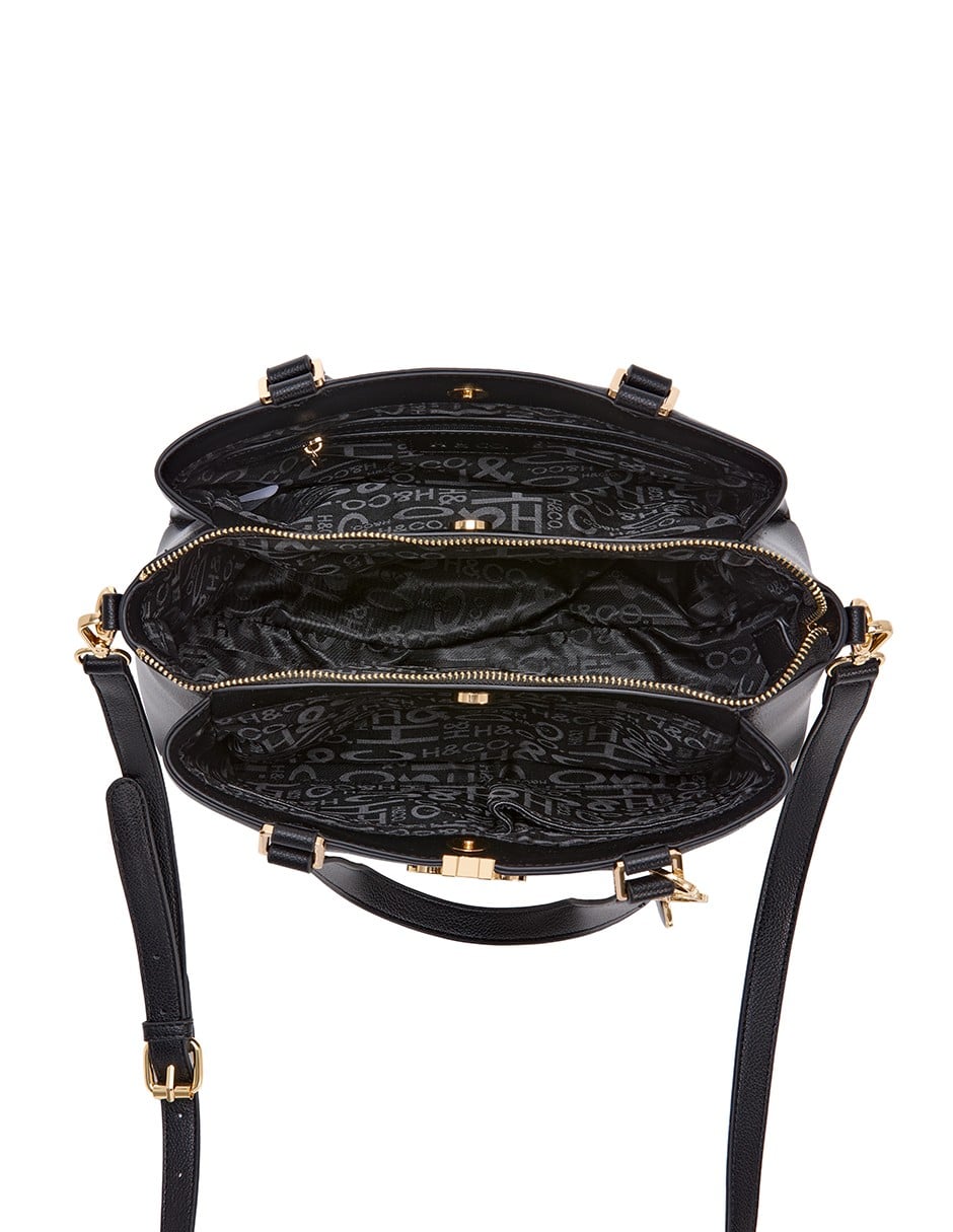CARTERA SATCHEL H&CO. 7263 NEGRO T/U - 4