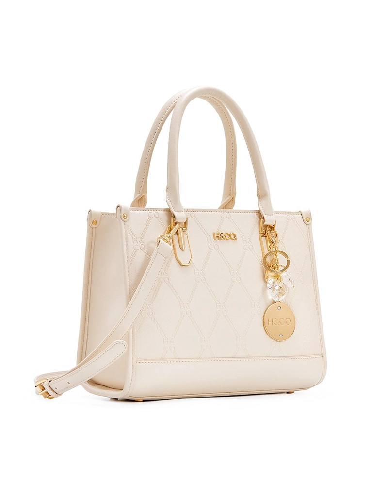 CARTERA TOTE H&CO. 7264 BLANCO T/U - 2