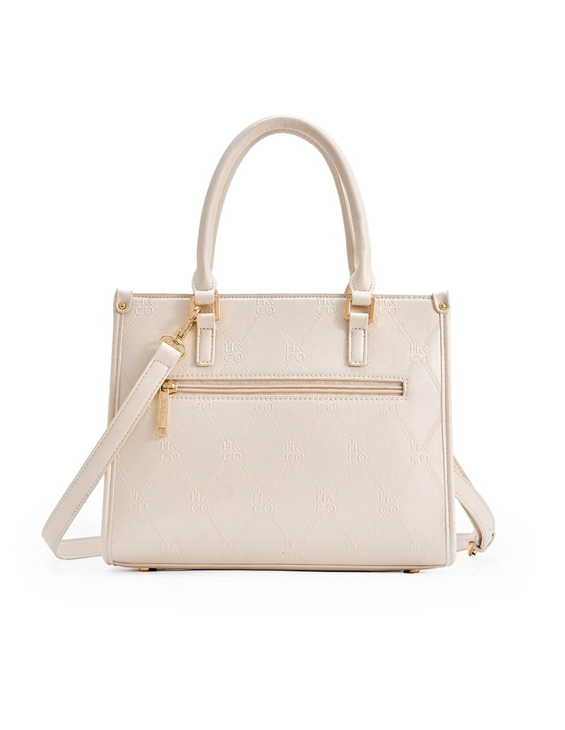 CARTERA TOTE H&CO. 7264 BLANCO T/U - 3