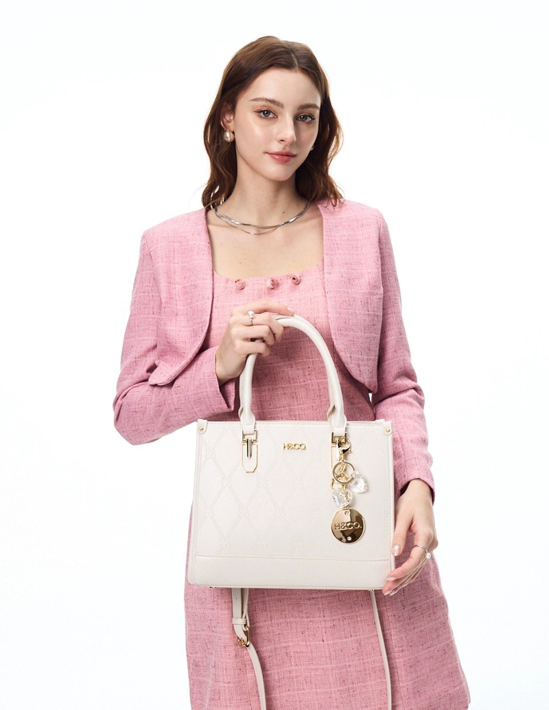 CARTERA TOTE H&CO. 7264 BLANCO T/U - 5