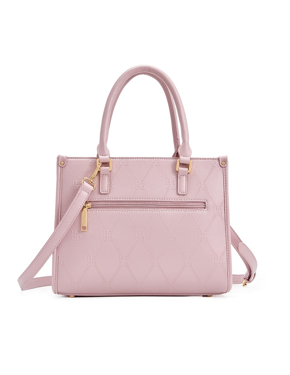CARTERA TOTE H&CO. 7264 ROSADO T/U - 3