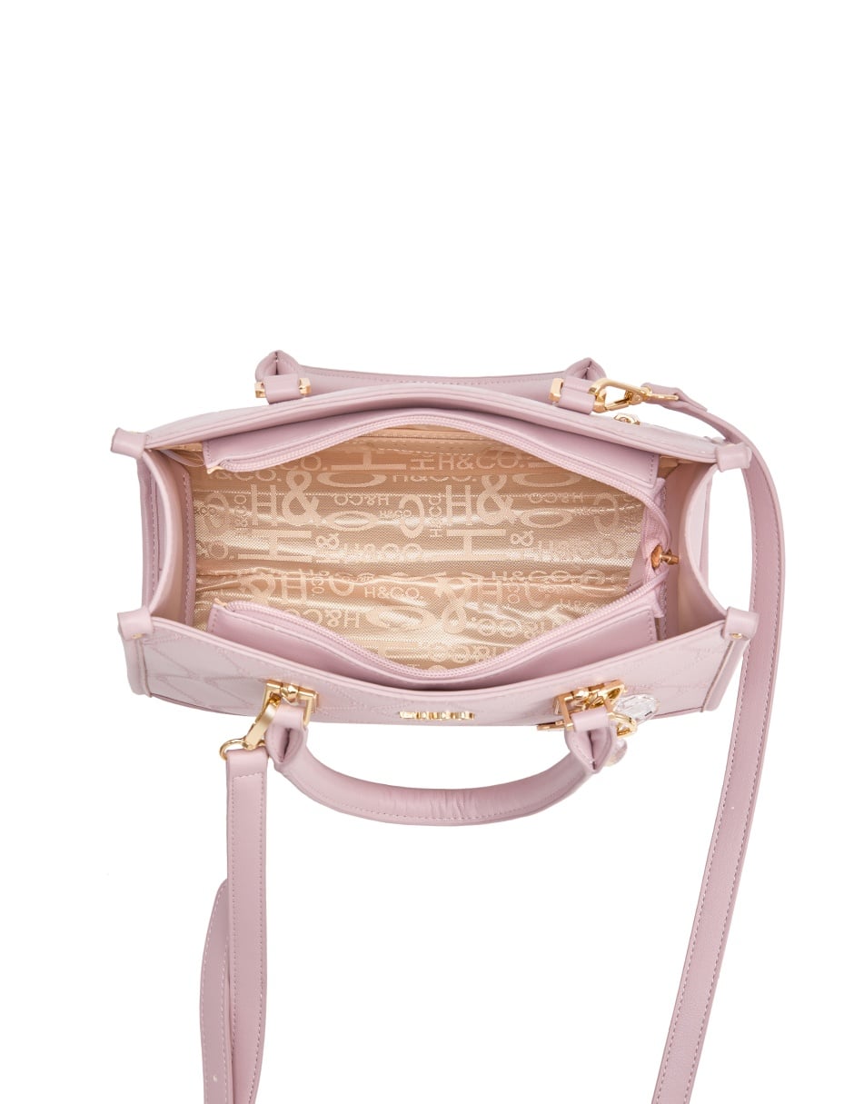 CARTERA TOTE H&CO. 7264 ROSADO T/U - 4
