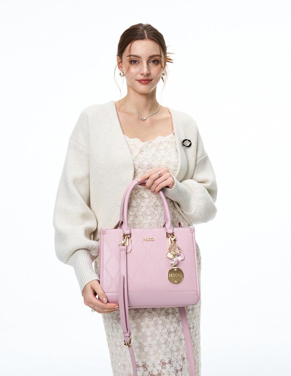 CARTERA TOTE H&CO. 7264 ROSADO T/U - 5