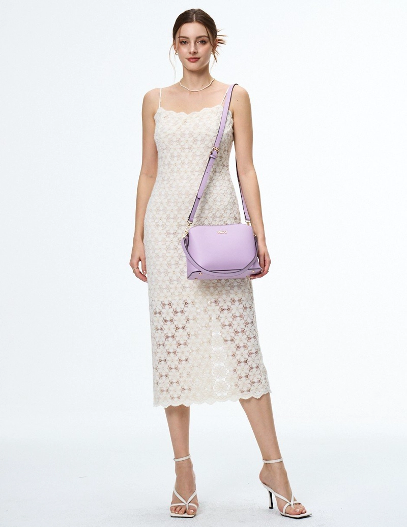 CARTERA CROSSBODY H&CO. 7268 LILA T/U - 8