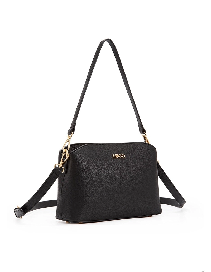 CARTERA CROSSBODY H&CO. 7268 NEGRO T/U - 2