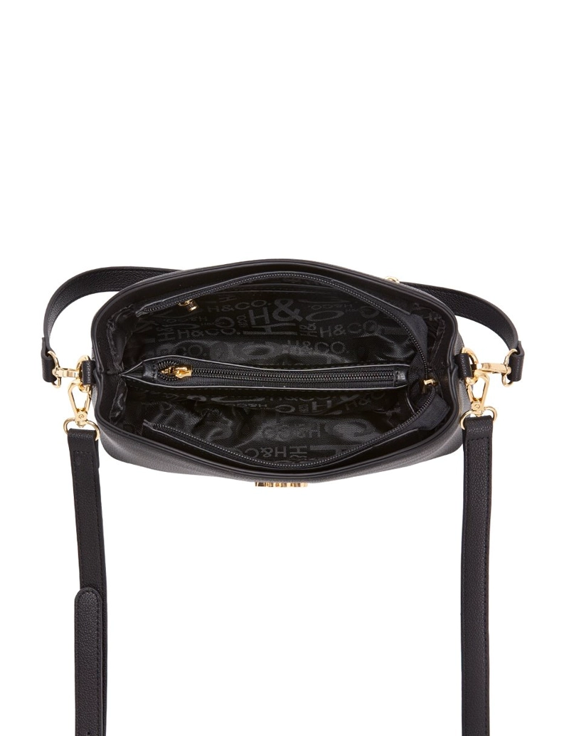 CARTERA CROSSBODY H&CO. 7268 NEGRO T/U - 4