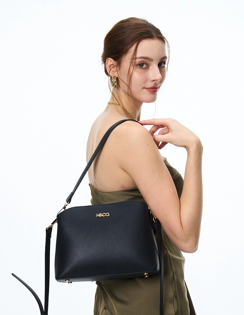 CARTERA CROSSBODY H&CO. 7268 NEGRO T/U - 5