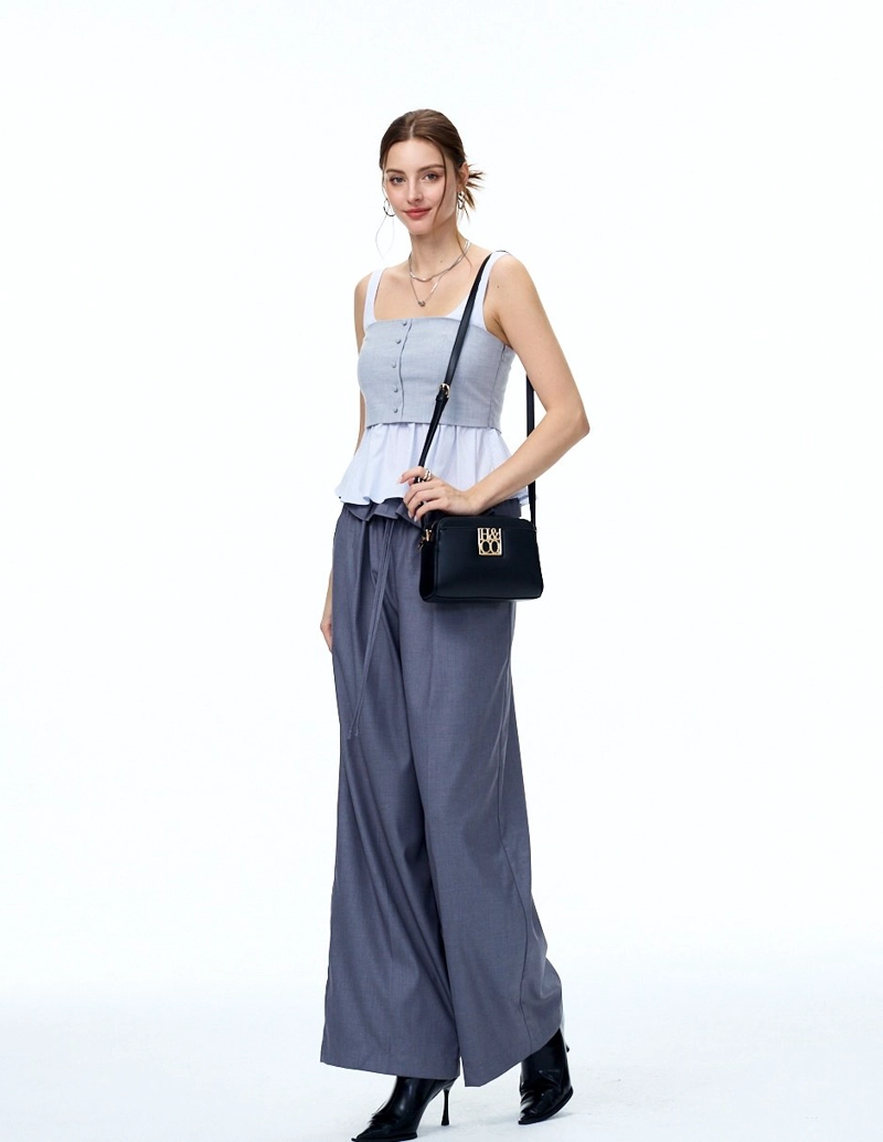 CARTERA CROSSBODY H&CO. 7287 NEGROT/U - 8